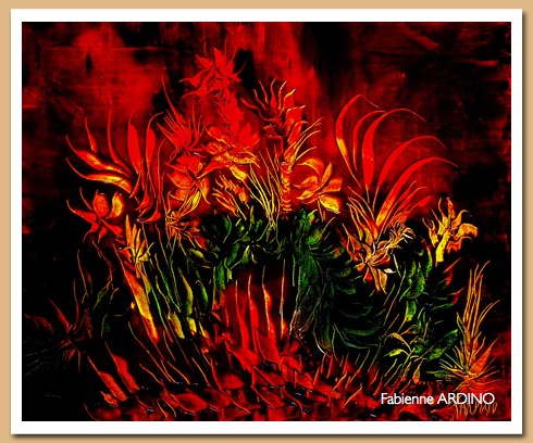 dans la nature 55 X 46 huile 