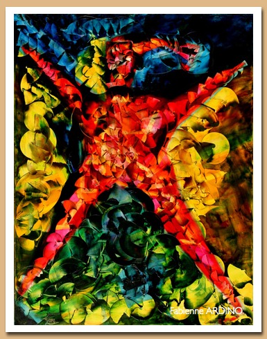 spirituel man 166 X 89 huile