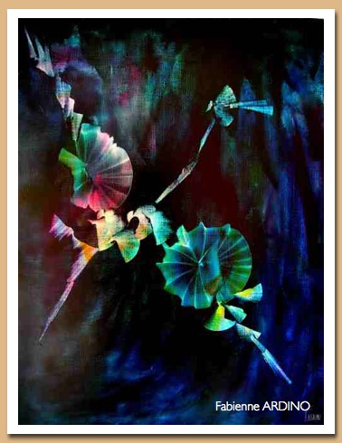 l'ange 73 X 60 huile