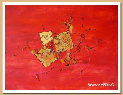 big bang 28 nuage rouge 80 X 100 tech mixte