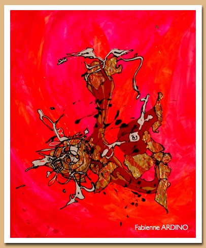 big bang 39 rose fluo 73 X 60 tech mixte